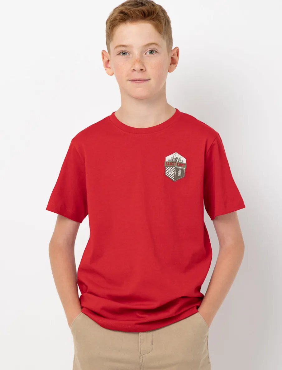 Printed Crew-neck T-shirt