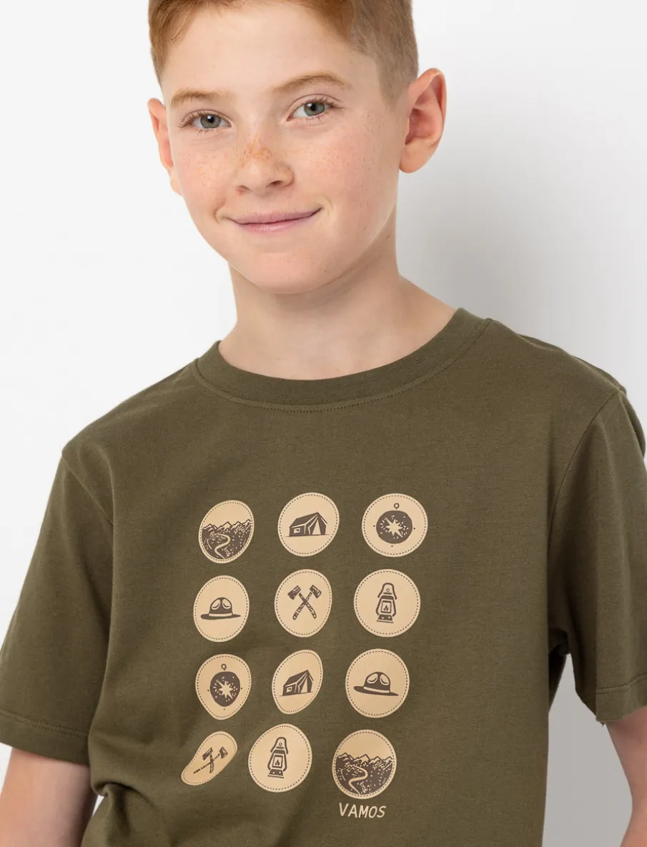 Printed Crew-neck T-shirt