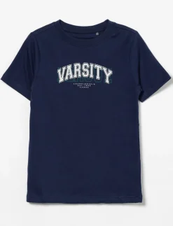Printed Crew-neck T-shirt - Little Boy