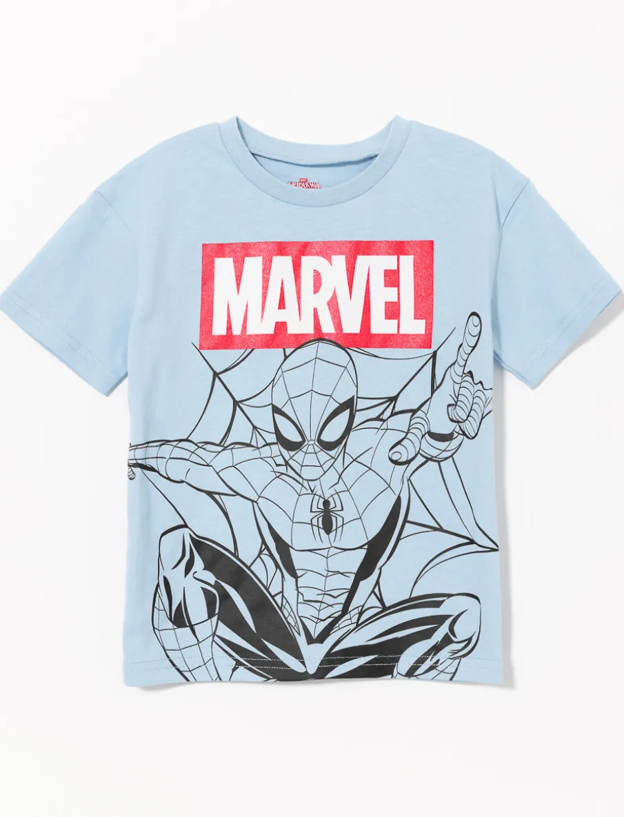 Printed Crew-neck T-shirt - Spider-Man