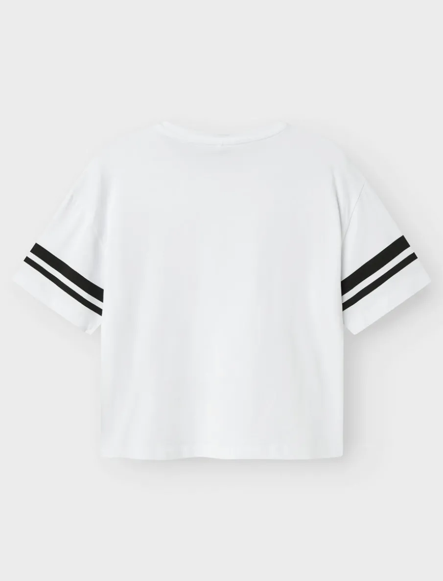 Printed Crew-neck T-shirt - Wednesday Addams