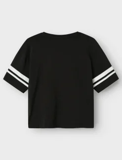 Printed Crew-neck T-shirt - Wednesday Addams