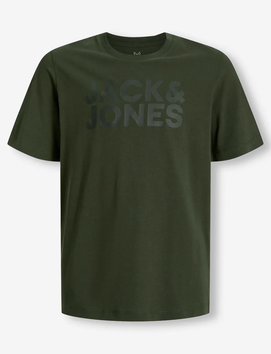 Printed Crew-neck T-shirt - Little Boy