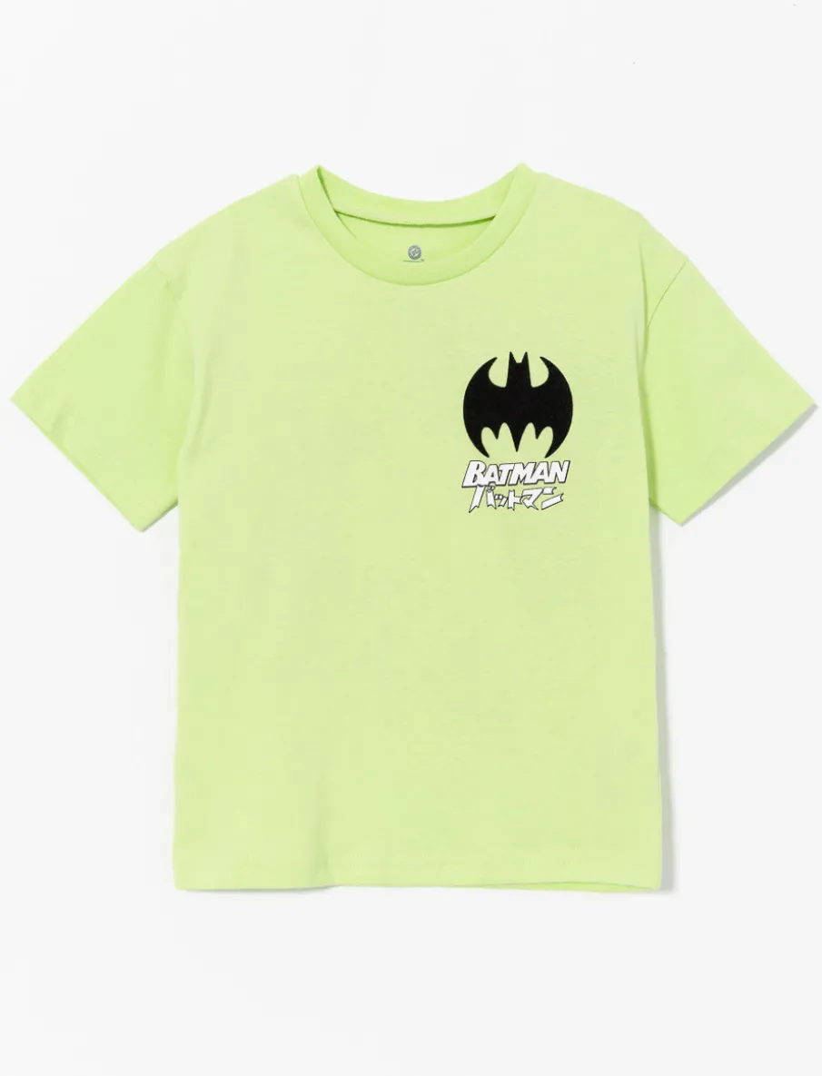 Printed Crew-neck T-shirt - Batman