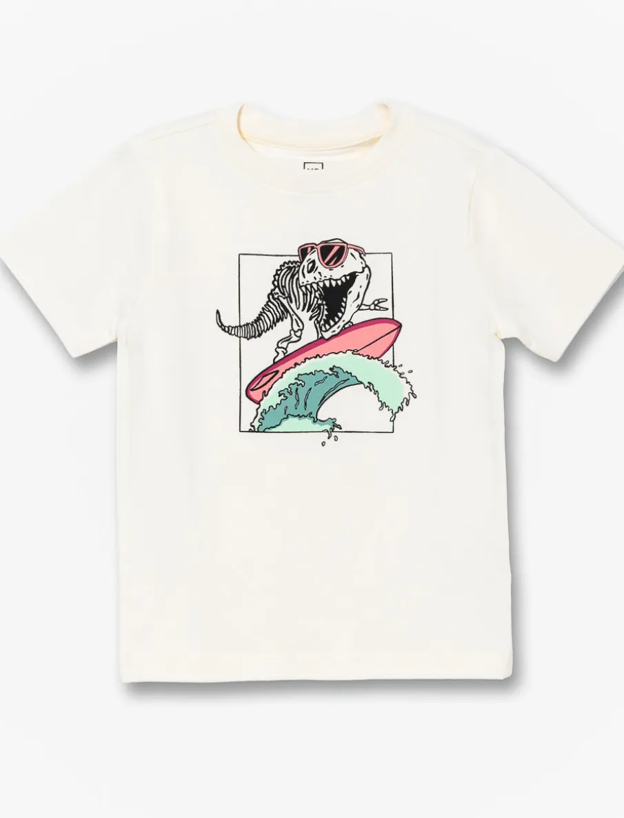 Printed Crew-neck T-shirt - Little Boy