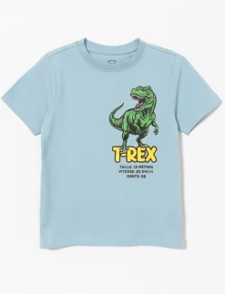 Printed Crew-neck T-shirt - Little Boy