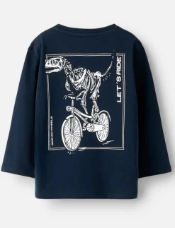 Printed Crew-neck T-shirt - Little boy