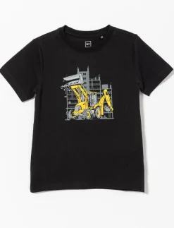 Printed Crew-neck T-shirt - Little Boy