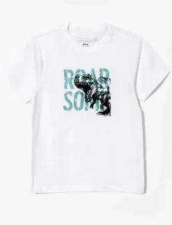 Printed Crew-neck T-shirt - Little Boy