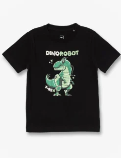 Printed Crew-neck T-shirt - Little Boy