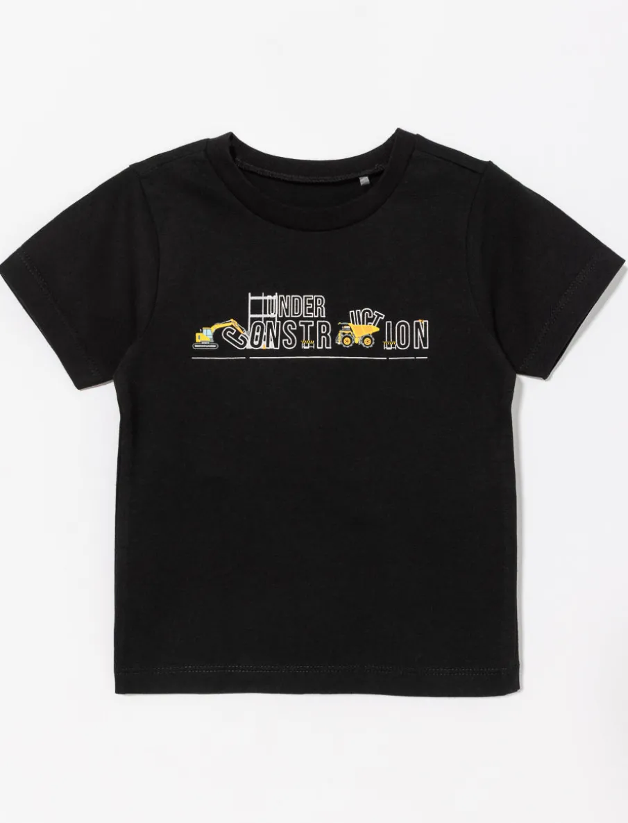 Printed Crew-neck T-shirt - Baby Boy