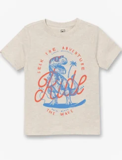 Printed Crew-neck T-shirt - Little Boy
