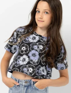 Printed Cropped T-shirt