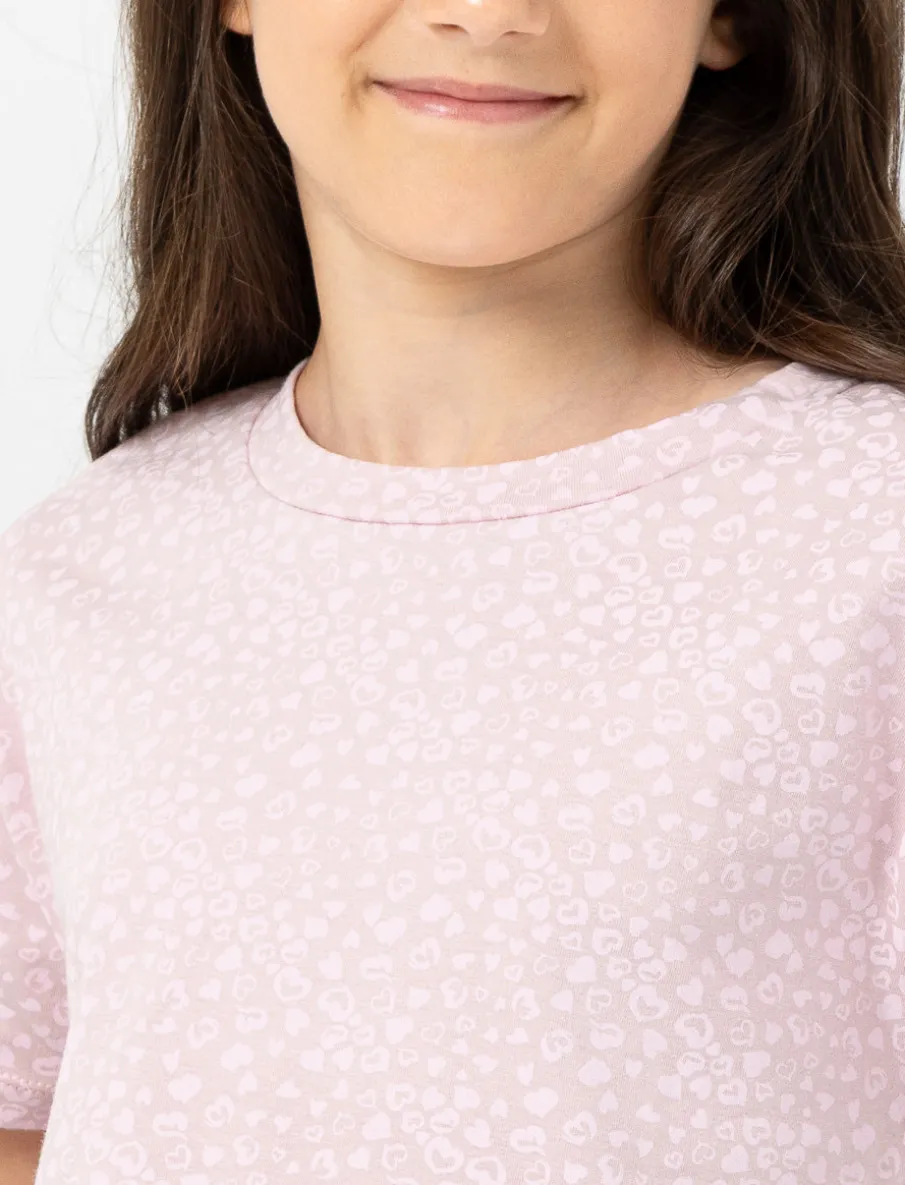 Printed Cropped T-shirt
