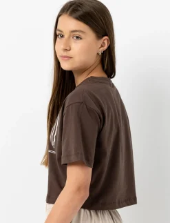 Printed Cropped T-shirt