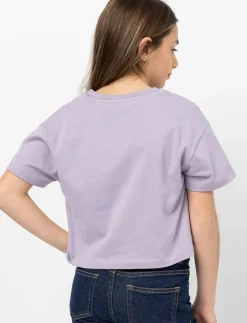 Printed Cropped T-shirt