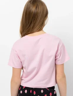 Printed Cropped T-shirt