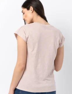 Printed Dolman Sleeve T-Shirt