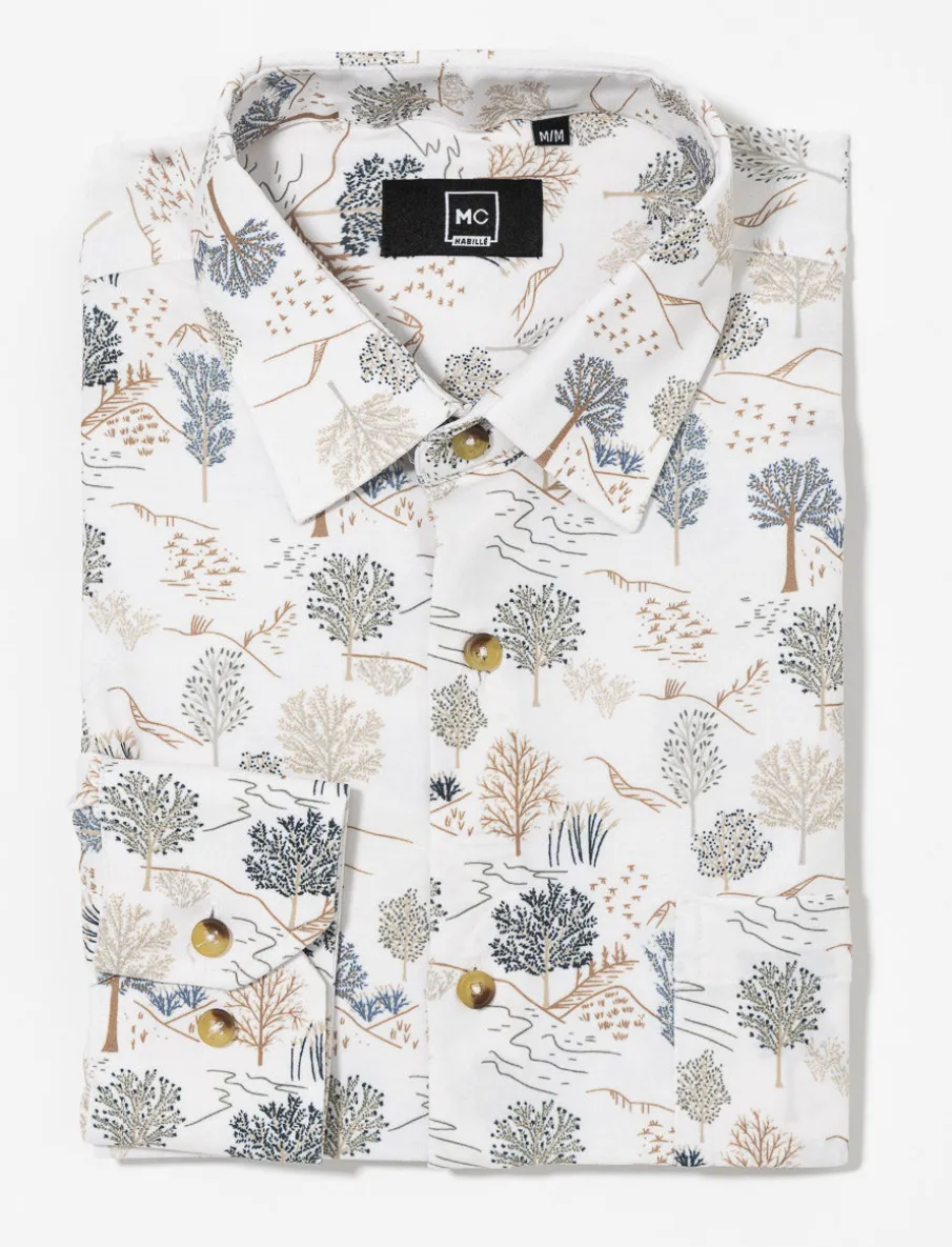 Printed Dress Shirt