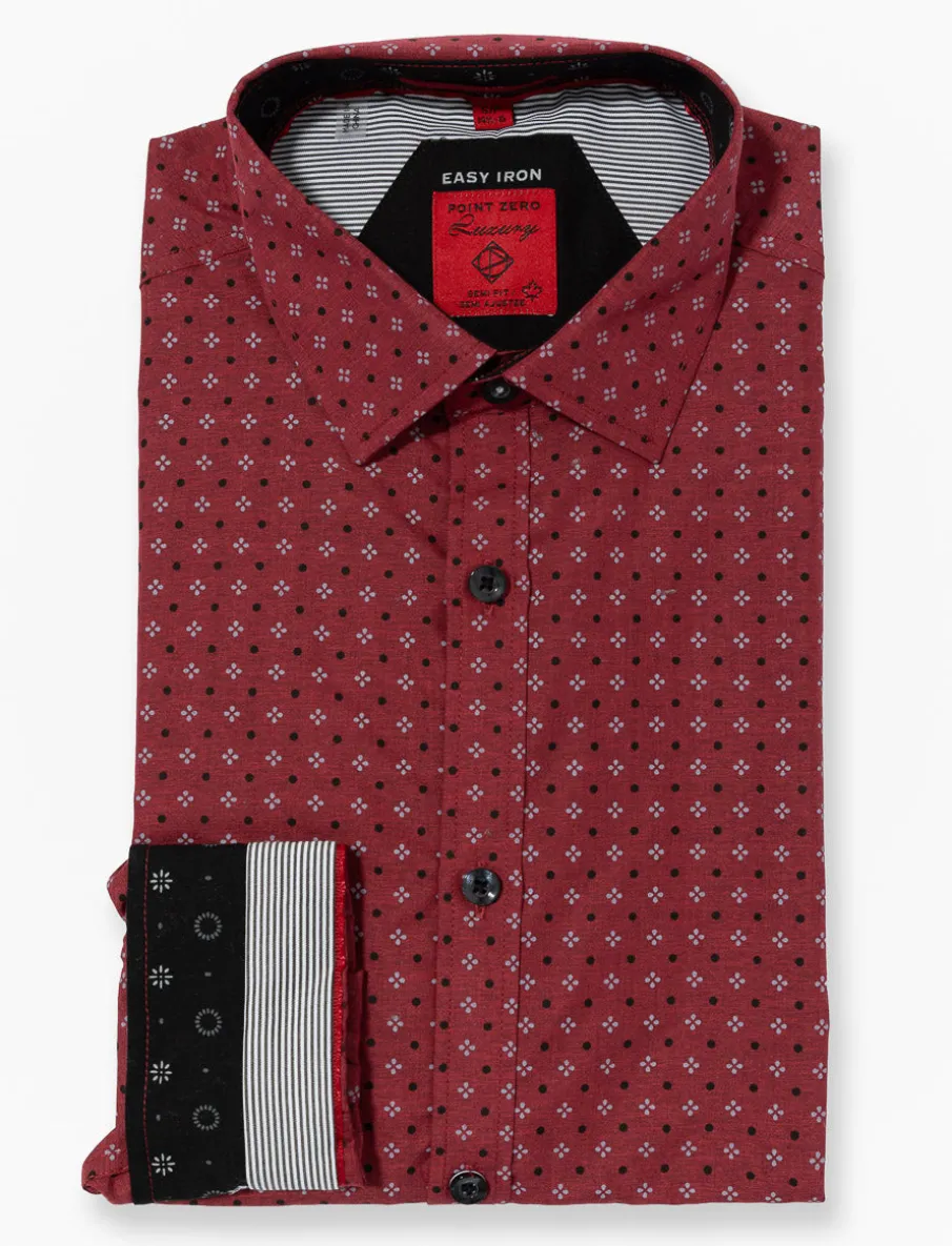 Printed Dress Shirt