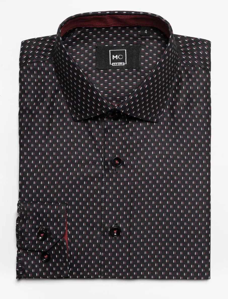 Printed Dress Shirt - Little Boy