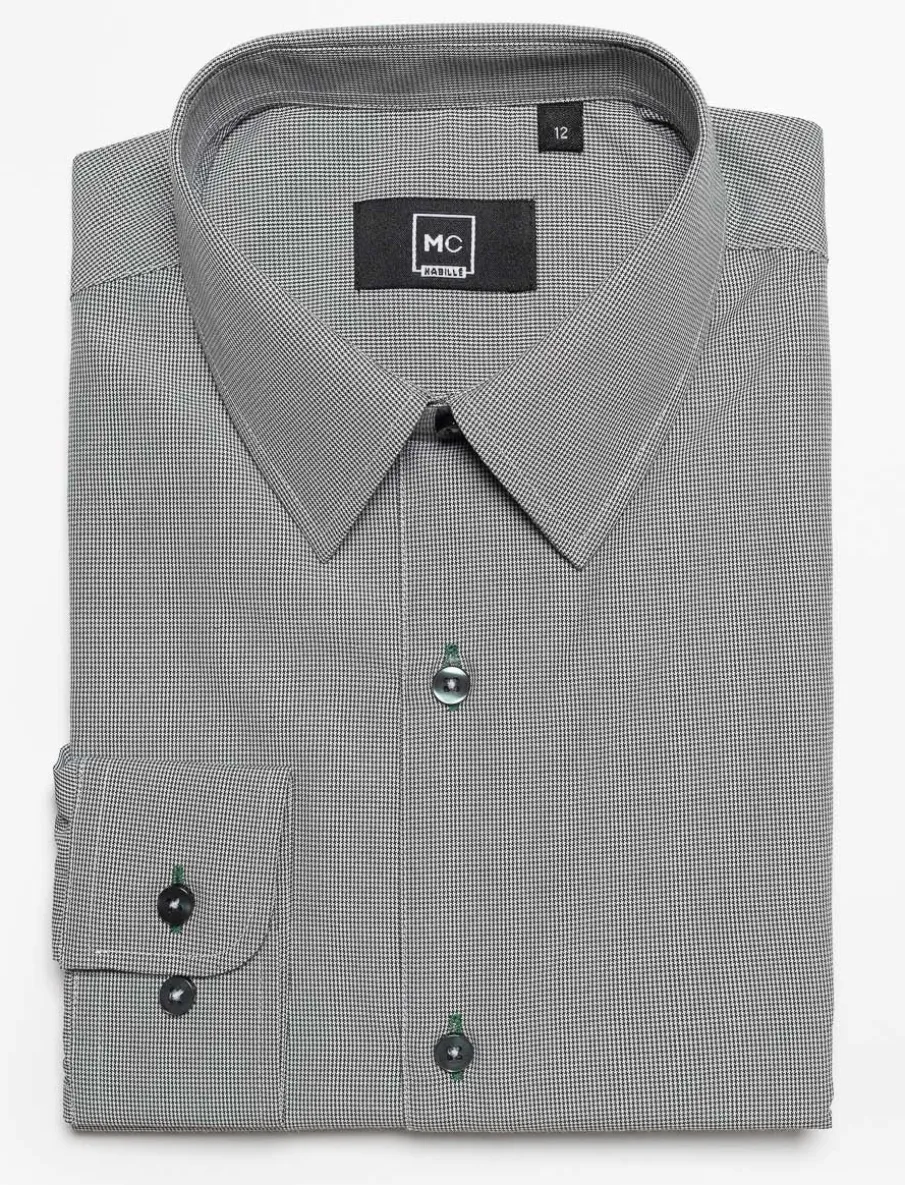 Printed Dress Shirt - Teen Boy