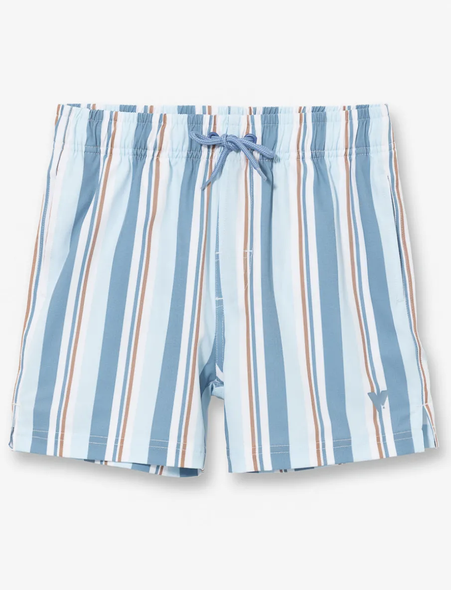 Printed Elastic-waist Boardshorts - Little Boy