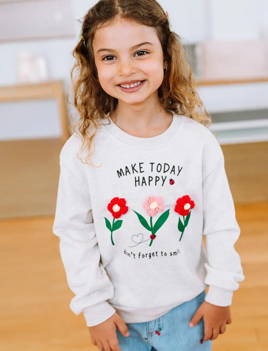 Printed Fleece Sweatshirt