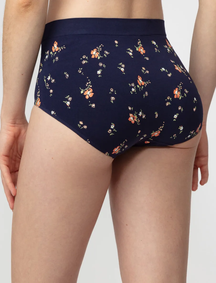 Printed High-waisted Panty