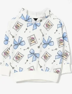 Printed Hooded Sweatshirt - Little Girls