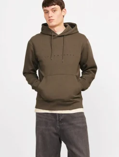 Printed Hoodie with Kangaroo Pocket