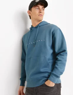 Printed Hoodie with Kangaroo Pocket