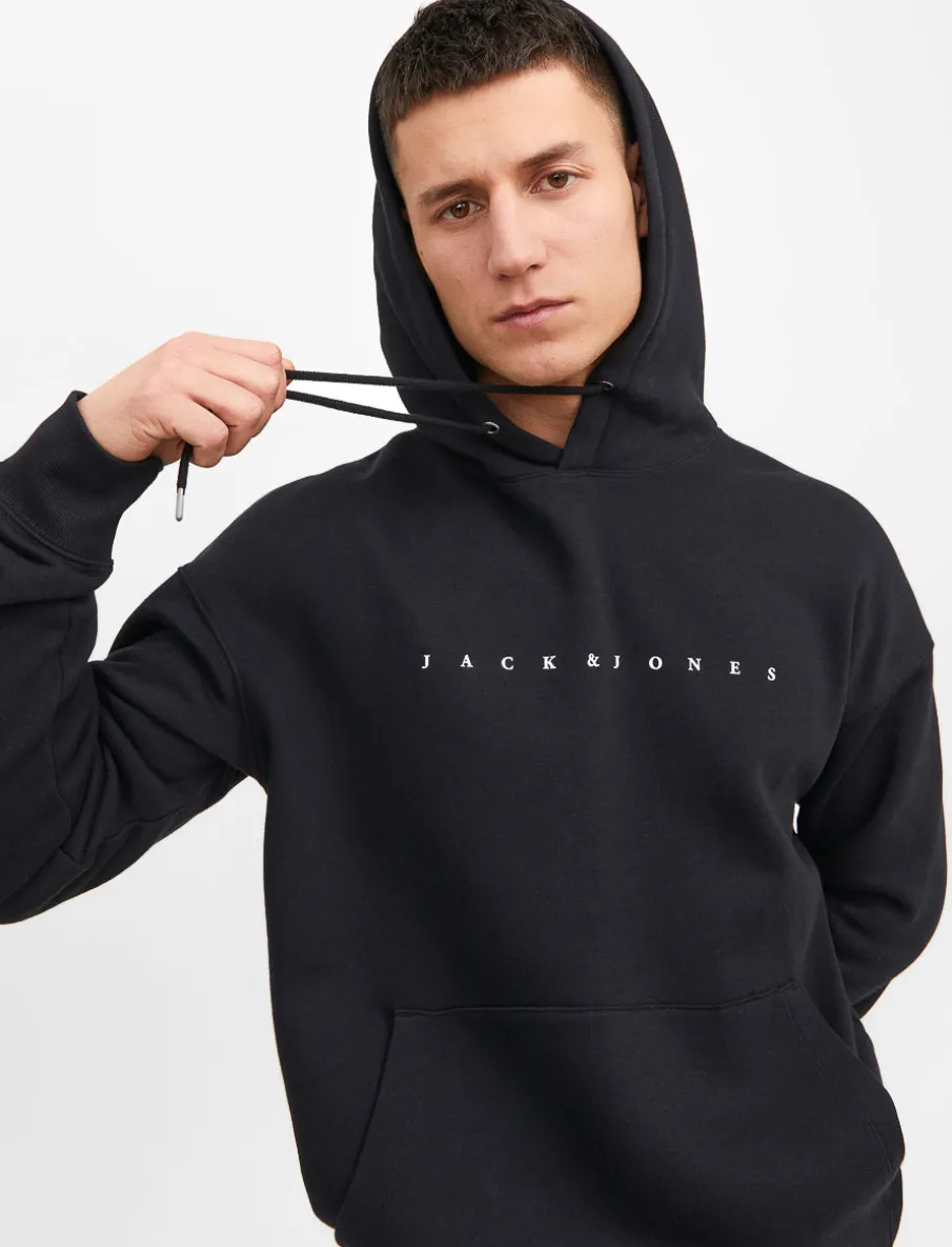 Printed Hoodie with Kangaroo Pocket