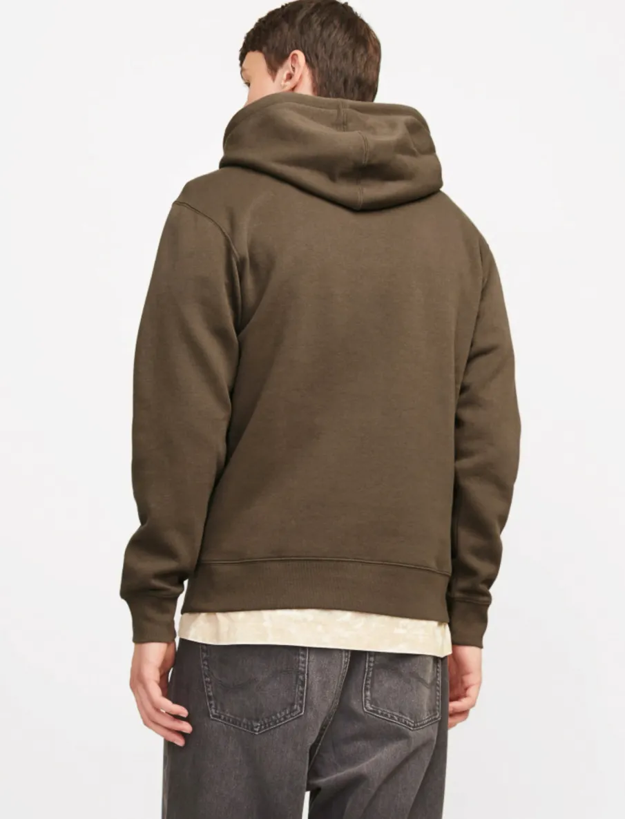 Printed Hoodie with Kangaroo Pocket
