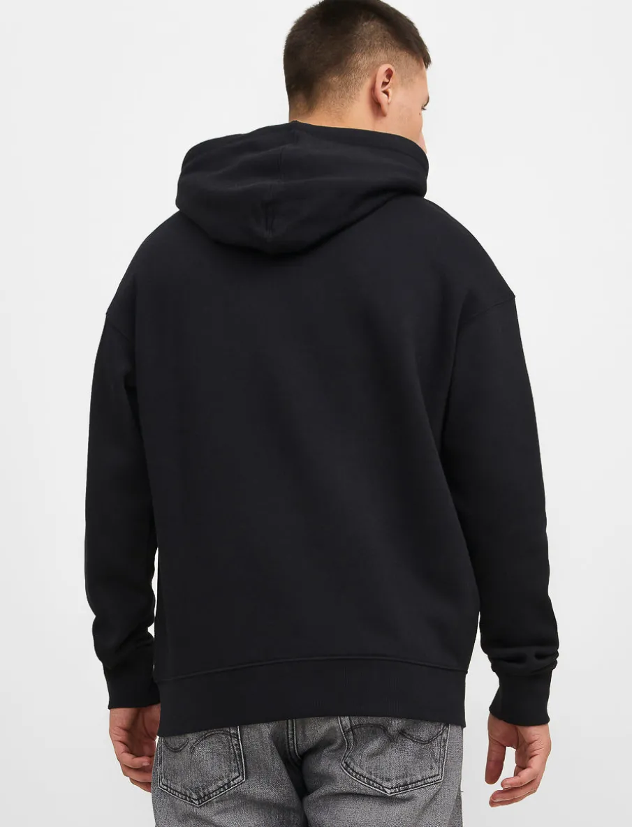 Printed Hoodie with Kangaroo Pocket