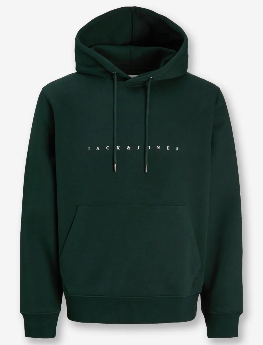 Printed Hoodie with Kangaroo Pocket