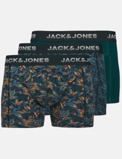 Printed Jack & Jones Boxers - Pack of 3