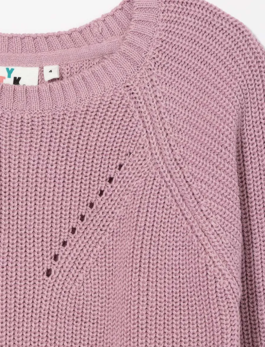 Printed Knit Sweater - Little Girl
