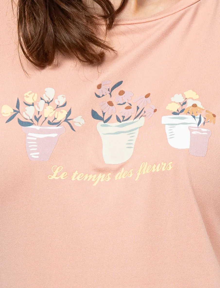 Printed nightgown