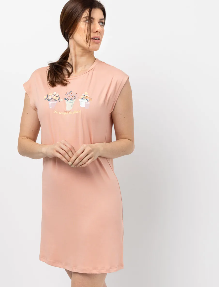 Printed nightgown