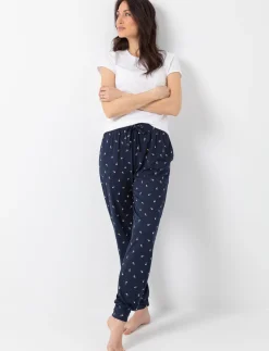 Printed Pajama Pants