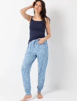 Printed Pajama Pants