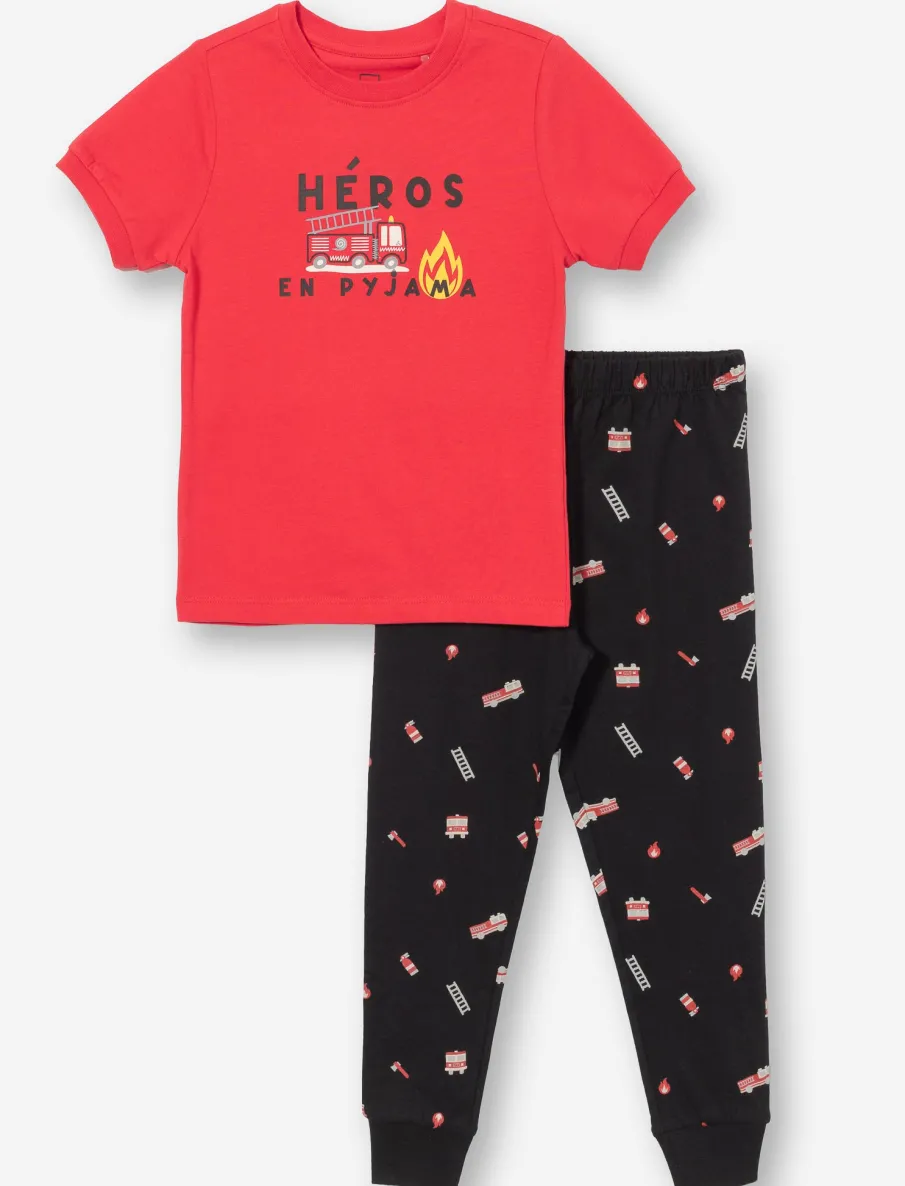 Printed Pajama Set