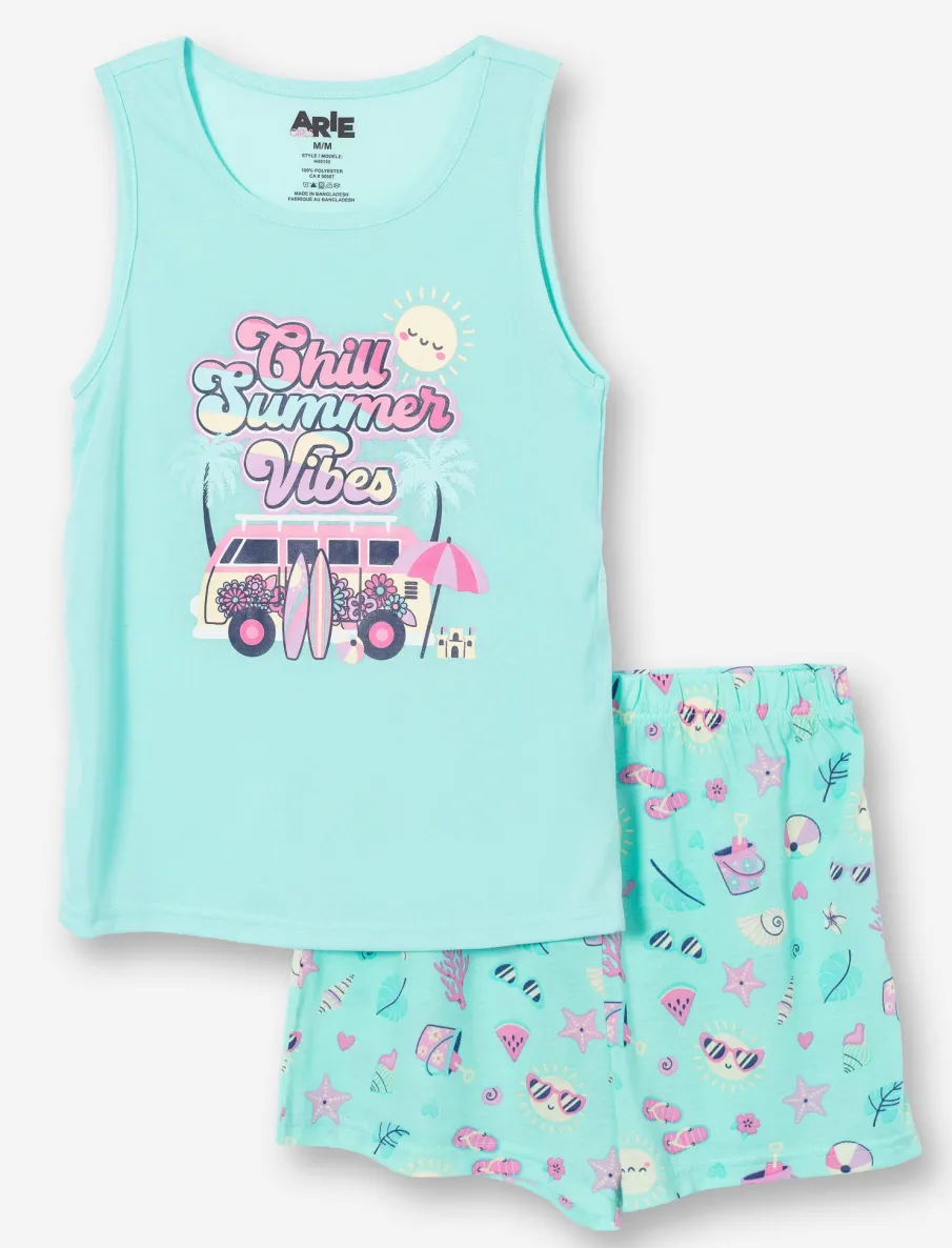 Printed Pajama Set