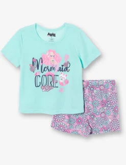 Printed Pajama Set