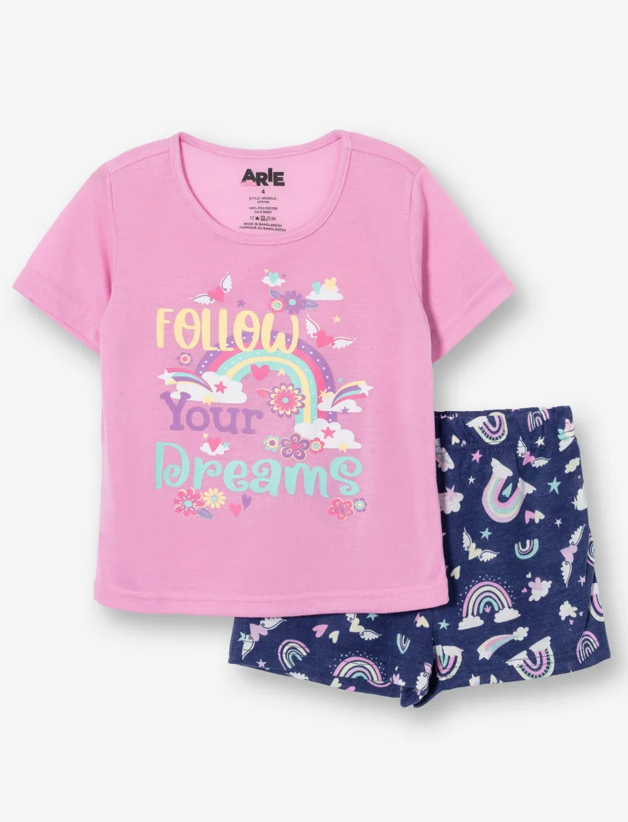 Printed Pajama Set