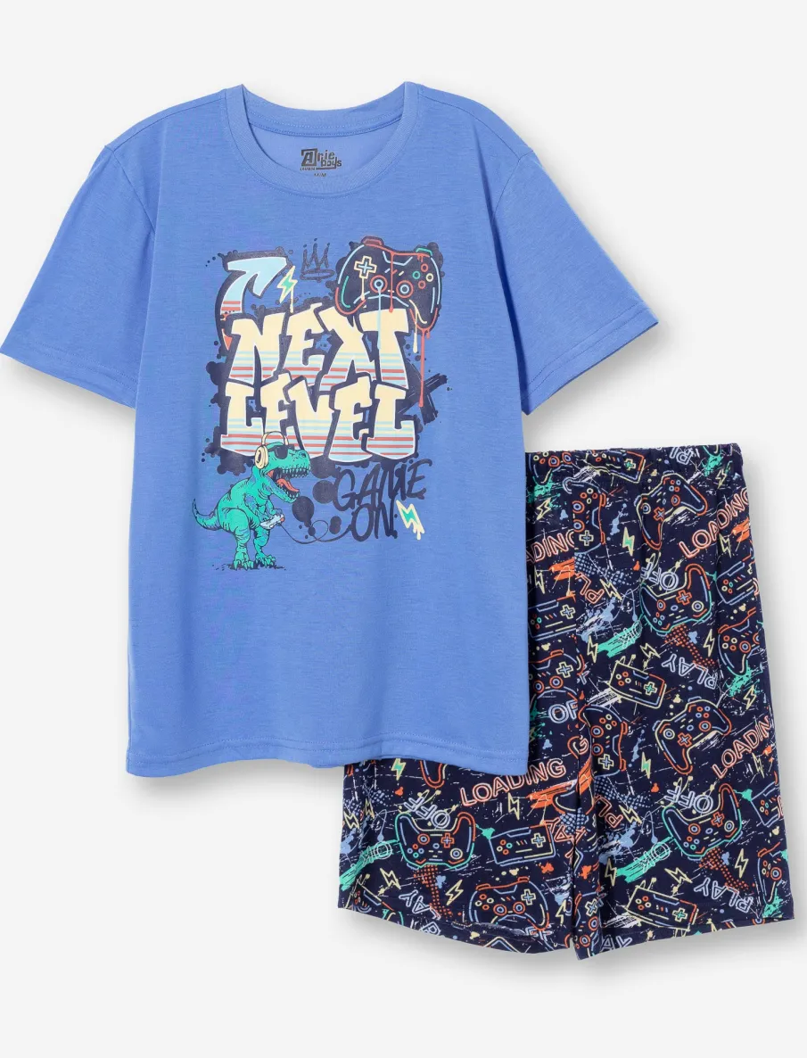 Printed Pajama Set