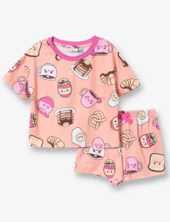 Printed 2-piece PJ Set - Little Girls