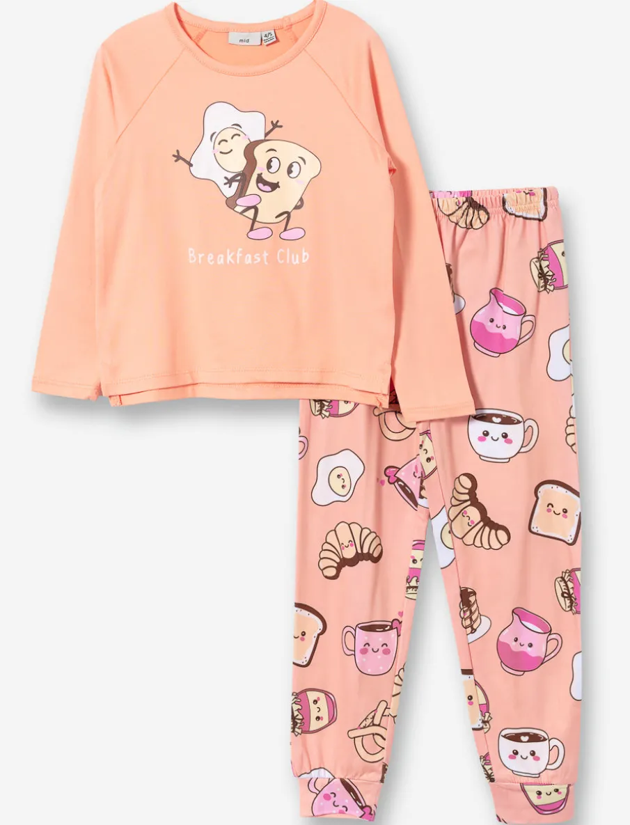 Printed 2-piece PJ Set - Little Girls