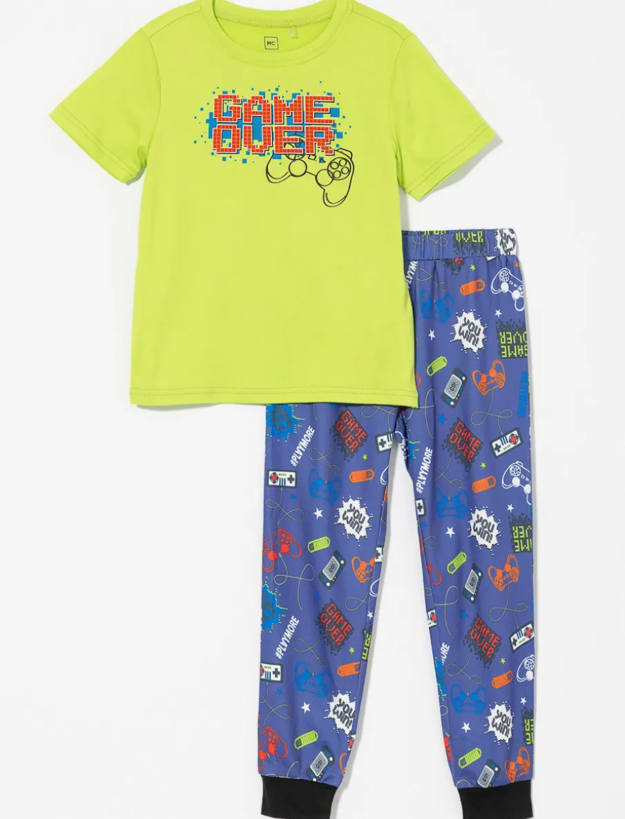 Printed 2-piece PJ Set - Little Boy